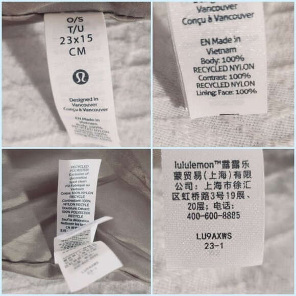 Limited Ed. Lululemon Roll-Top 3L Crossbody Unisex Bag - Picture 16 of 16